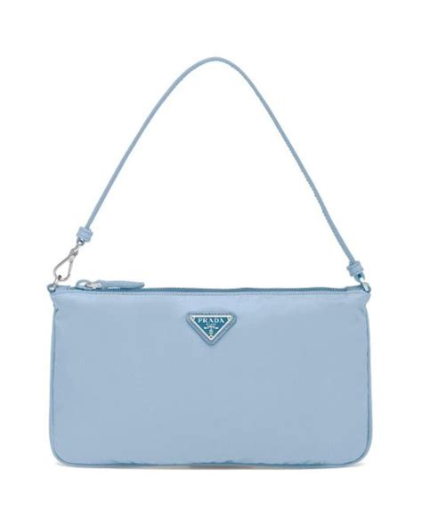 prada nylon tasche blau|farfetch prada bag.